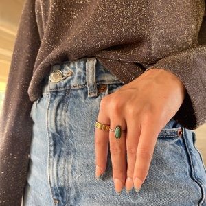 Vintage Turquoise & Sterling Ring